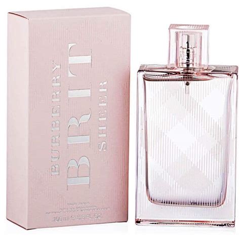 burberry brit sheer 100ml|burberry brit for her 100ml.